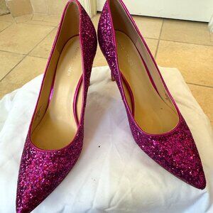 Sparkly Fuschia Marc Fisher Heels